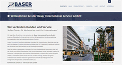 Desktop Screenshot of baser-international.de